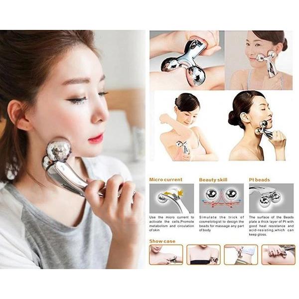 0370 -3D Roller Face Massager DeoDap