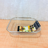 TM0001 Square & Rectangular Stainless Steel Wire Mesh Kitchen Strainer Basket (1pc)