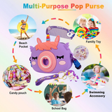 AM6308 MyQSac yoyoma Unicorn Adorable Bag & Accessory Set