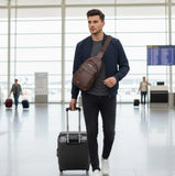 13112 Waterproof Anti Theft Cross-body fanny pack waist bag, Travel Bag (1 Pc)