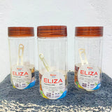 AM5913 Royal Eliza Transparrent Container Jar Set of 3 - 1000 ml