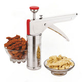 AM6532 Stainless Steel Kitchen Press & Murukku Maker with 15 Blades
