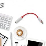 13248 USB Type C to Headphone Jack Audio Connector (1 Pc)