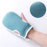 AM5638 3 PCS Bathing Exfoliating Set (MultiColour) - Back Scrubber exfoliating gloves - Easy to clean For Men And Women (Set of 1)