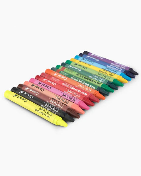 AM3311 Camel Wax Crayons Extra Long 16 shades