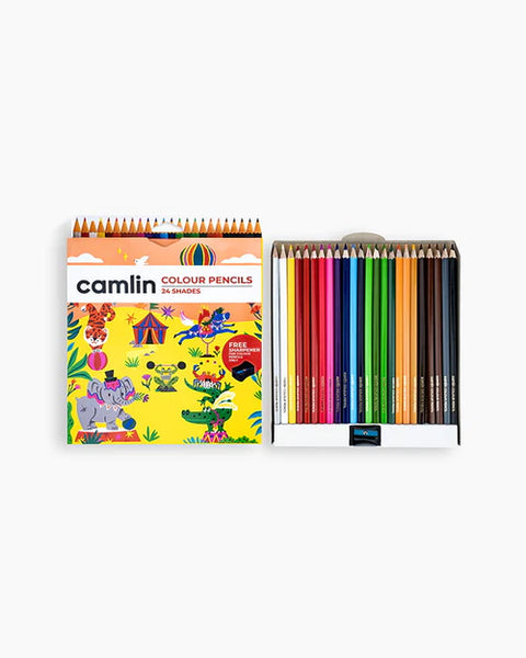 AM3299 Camlin Colour Pencil 24 Shade (Assorted)