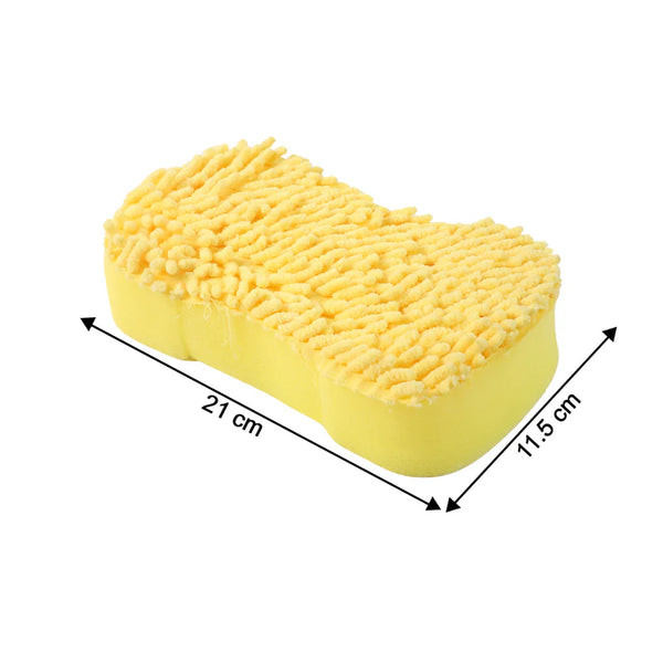 15651 Chenille Microfiber Car Washing Sponge (1 Pc)