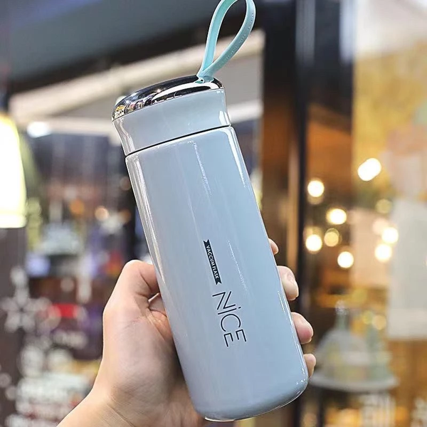 Nice Water Bottle Glass Liner Creative Thermos 400ml