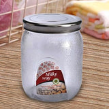 3674 Milky Way Pet Transperant Jar 350 Ml