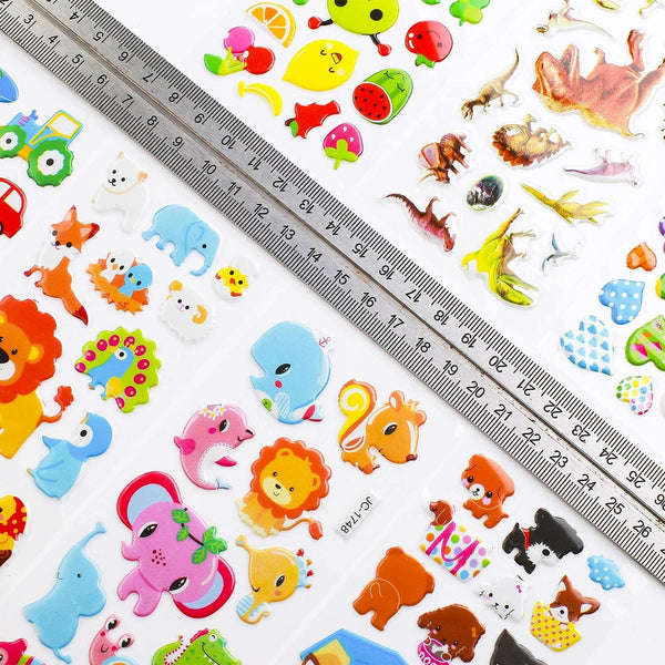 AM0438 3D Cute Stickers for kids (1 Sheet)