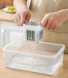 5598 6 Grid Fridge Storage Boxes Containers