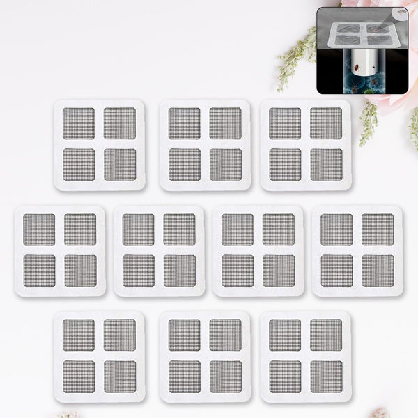 18237 Window Screen Mesh Hole Repair Patch (10×10 CM / 10 Pcs Set)
