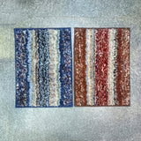AM5845 Anti Slip Layer Doormats (A 13X19 Inch)- Multicolour for Home & Office