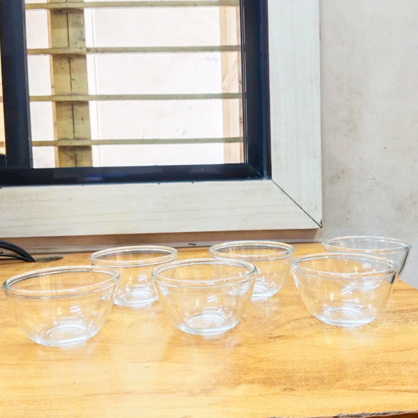 AM5680 CELLO Ornella Glass Bowl - 180Ml (Set of 6 Pcs)
