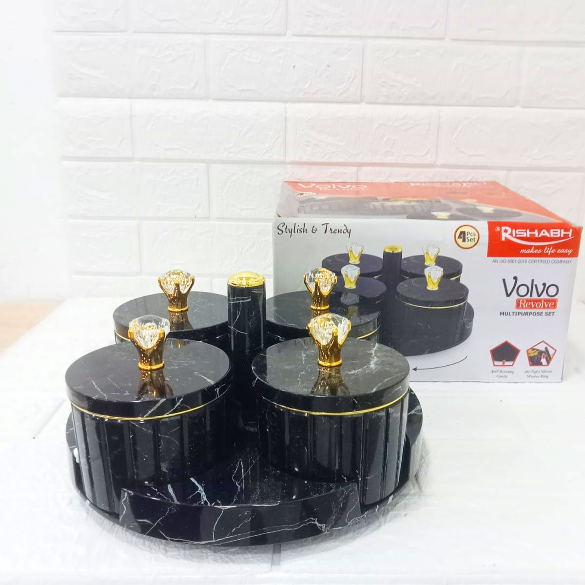 Di0277 Rishabh Volvo Revolve – Multipurpose Revolving Container Set ...