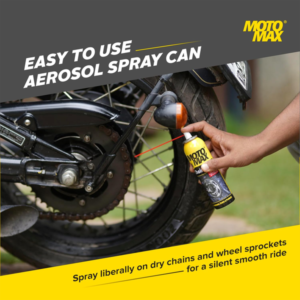 AM6321 Motomax Chain Lube Aerosol Spray - 100ml