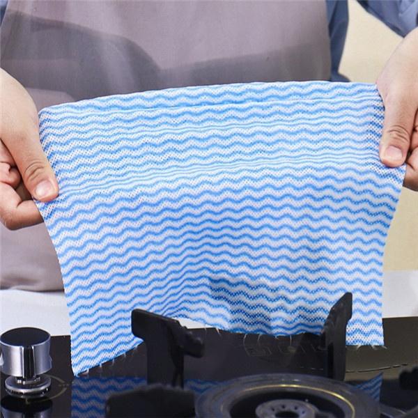 1601 Non Wooven Fabric Disposable Handy Wipe Cleaning Cloth Roll, Tissue Roll (1Pc)