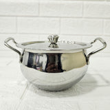 AM6004 Madhuram Stainless Steel Coconut Handi with Lid – Size 1