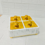 Di0184 Rishabh Super Voltage 4 Multipurpose Container Set – Stylish & Trendy Airtight Square Storage