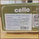 AM5672	Cello Divine Premium Ricca Small Mug - 6pcs