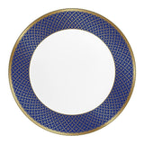 AM5752 Cello Opalware Solitaire Series Sapphire Dinner Set, 27 Units - Opal Glass Dinner Set for 1 | Crockery Set for Festive Ocassions, Parties | White Plate and Bowl Set