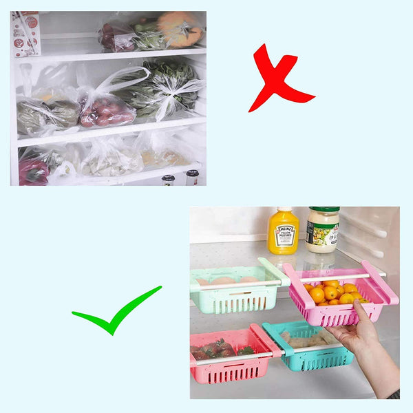 0113 Fridge Storage Rack (1PCS)