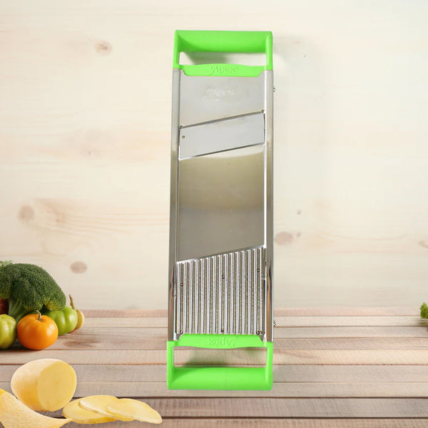 11549 Apex Stainless Steel Vegetable Slicer (2-in-1)
