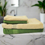 Di0016 Welspun Carnival Bath & Hand Towels Set - 4 Piece
