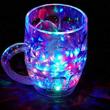 0619 Led Glass Cup (Rainbow Color)