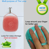 Silicone Brush Body Scrubber with Soap Dispenser