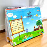 AM5786 Chhote Natkhat All in One Early Learning Velcro Book (12 Category) - For Kids Velcro Book
