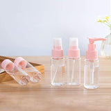 Plastic Travel Bottle Kit Set 7 pcs