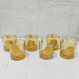 AM6274 Golden Lion Glass 6 pcs (Each 360ml) - Premium Luxury Drinkware