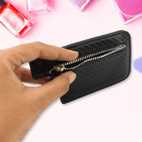 14588 Black Adhesive Card phone Holder, Card Wallet Phone Attachment (1 Pc)