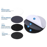 AM6714 Multipurpose Double Sided Round Velcro Tape Dots - (Pack Of 5pc)