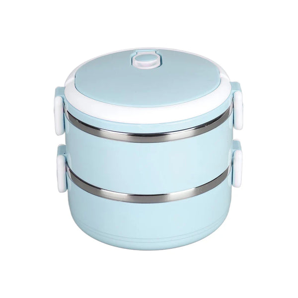 Multi Layer Stainless Steel Hot Lunch Box (2 Layer)