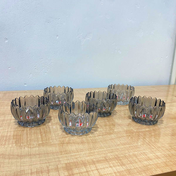 AM5965 Shine Max Ice Cream Glass Bowl - Set OF 6 Pcs