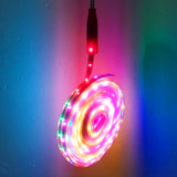 Di0381 Multi-Color LED Rope Light – AR-2835R Flexible Strip for Mood Lighting, Decoration & Home Décor