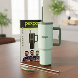 AM6486 Pexpo Stanzy Premium Stainless Steel Tumbler with Straw (1200 ml)