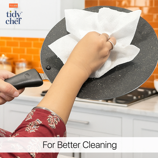 am6427 Tulip Tidy Chef Paper Kitchen Towels/Roll (70 Pulls, 4 ply)