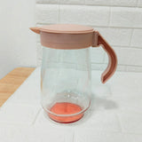 Di0197 YERA Atlanta Glass Lemon Set - 7 Pieces (Jug with Lid & 6 Tumblers)