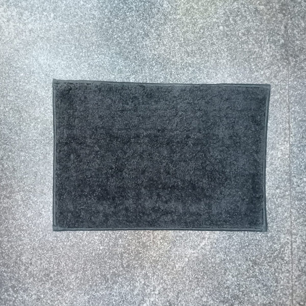 AM5847 Cotton Soft Microfiber Door & Bath Mat (RG 13X19 Inch) Multicolour