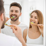 TM0087 Eco-Friendly Bamboo Toothbrush (Medium Bristles) – Pack of 2