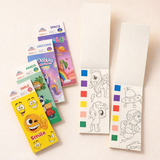 AM6725 12-Page Watercolor Painting Book + Brush