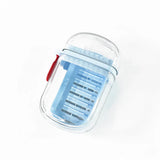 19273 Multifunctional Soap Box with Drain Tray and Lock Clip, Sabudani (1 Pc)