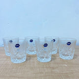 AM5960 Elegant Crystal Whiskey Scotch Glass Set (310ml) – Pack of 6