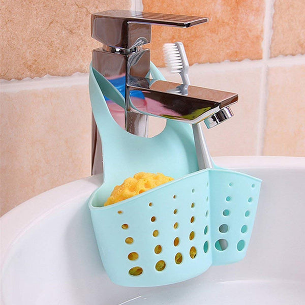 Adjustable Kitchen Sink Faucet Caddy