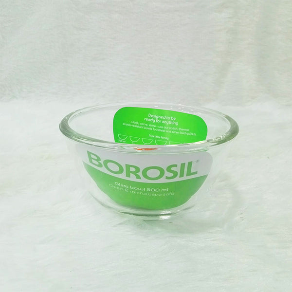 AM6204 Borosil Oven & Microwave Safe Glass Bowl - 500ml