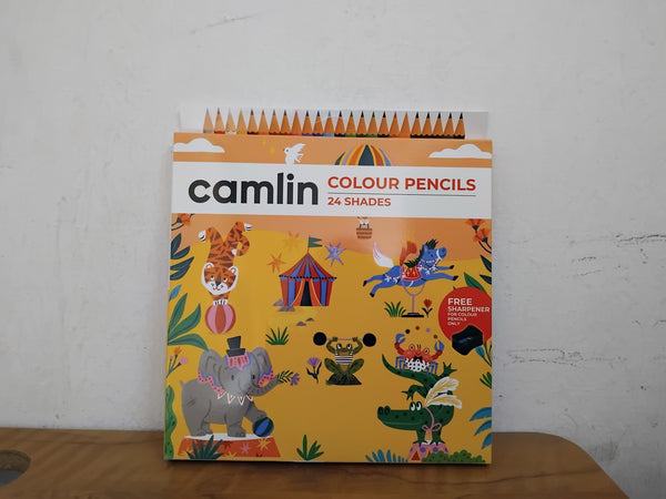 AM3299 Camlin Colour Pencil 24 Shade (Assorted)