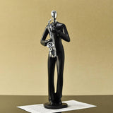 AM6134 Modern Saxophone Sculpture – Stylish Musician Figurine for Home & Office Décor